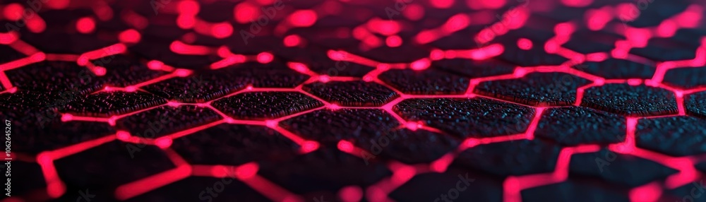 Fototapeta premium Malware virus infecting digital firewall in abstract code, digital privacy security malware, cyberattack visualization