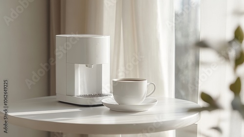 Wallpaper Mural Cup of coffee with coffee maker Torontodigital.ca