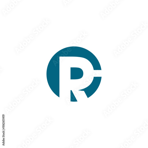 Logo Letter RC Simple Design