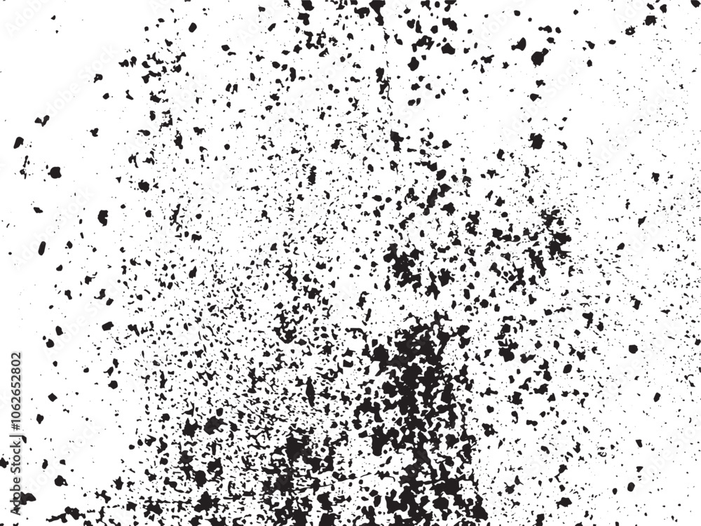 Grunge texture white and black. Sketch abstract to Create Distressed Effect. Overlay Distress grain monochrome design. Stylish modern background for different print products. Vector illustration
