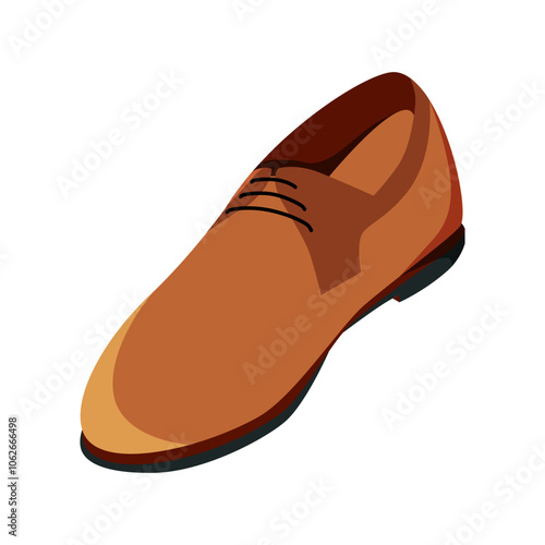 Men Shoe Illustration