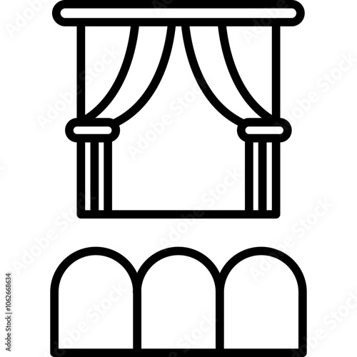 circus and comedy theater Icon