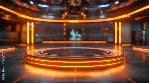 news channel background decor