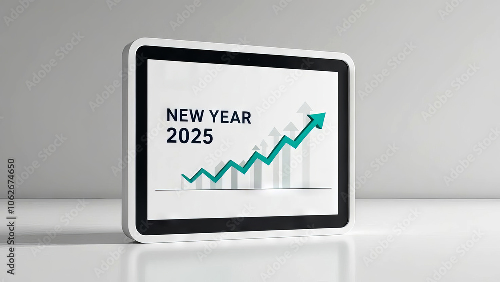 A digital display shows A digital display shows