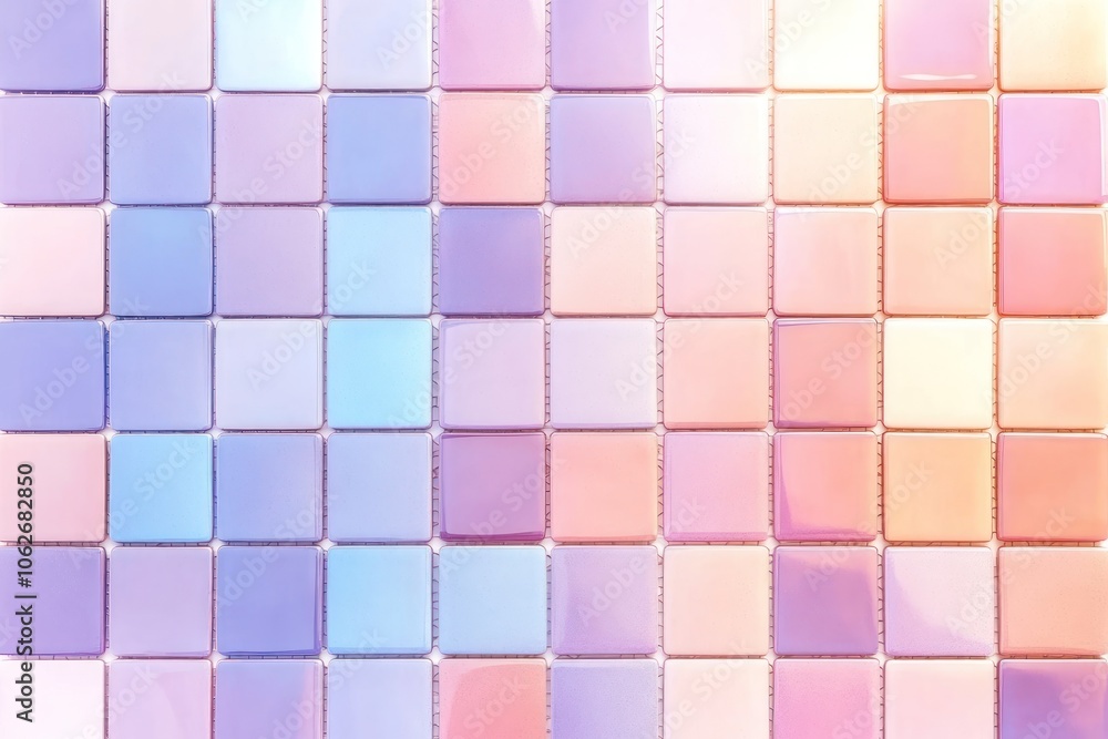 Colorful Abstract Glass Mosaic Tile Wall Texture Banner Colorful Abstract Glass Mosaic Tile Wall Texture Banner