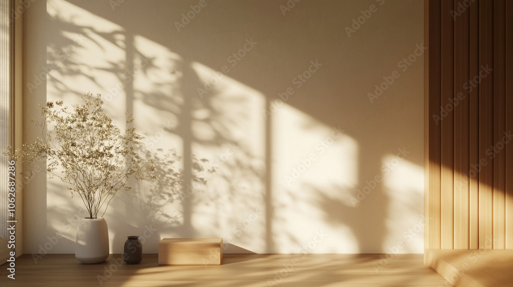 an image of a modern interior design of apartment, empty living room with beige wall, daylight interior room empty sopyspace cosy and comfort interior decoration for creativity ideas home an image of a modern interior design of apartment, empty living room with beige wall, daylight interior room empty sopyspace cosy and comfort interior decoration for creativity ideas home
