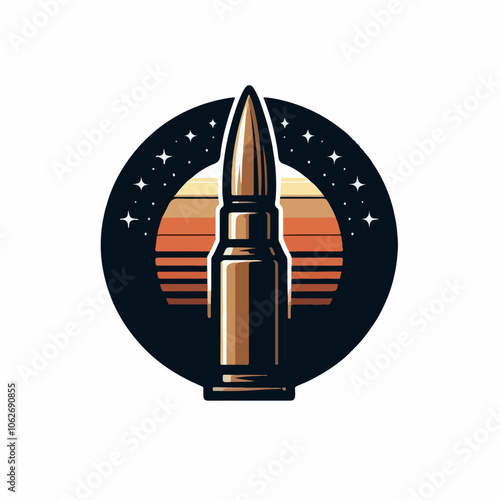 bullet logo illustration
