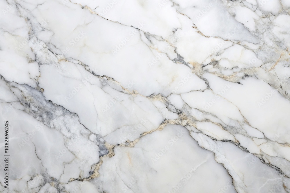 Close-up shot of a polished white marble surface with subtle veins, surface, pattern, rock Close-up shot of a polished white marble surface with subtle veins, surface, pattern, rock