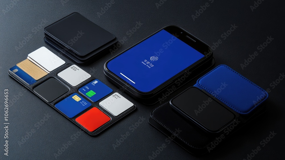Modern Mobile Payment and Card Wallet Arrangement Modern Mobile Payment and Card Wallet Arrangement