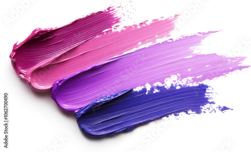 Colorful brushstrokes in pink, purple, and blue hues, artistic expression. Creativity and art concept