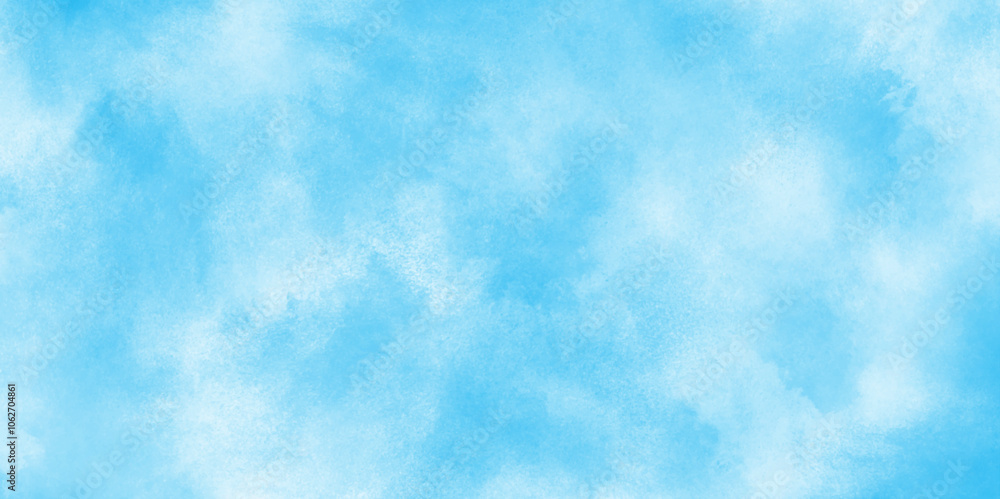 soft and cloudy fresh watercolor painting textured design on white paper, Grunge aquarelle painted sky blue watercolor textured, natural clear clouds in the blue sky background. soft and cloudy fresh watercolor painting textured design on white paper, Grunge aquarelle painted sky blue watercolor textured, natural clear clouds in the blue sky background.