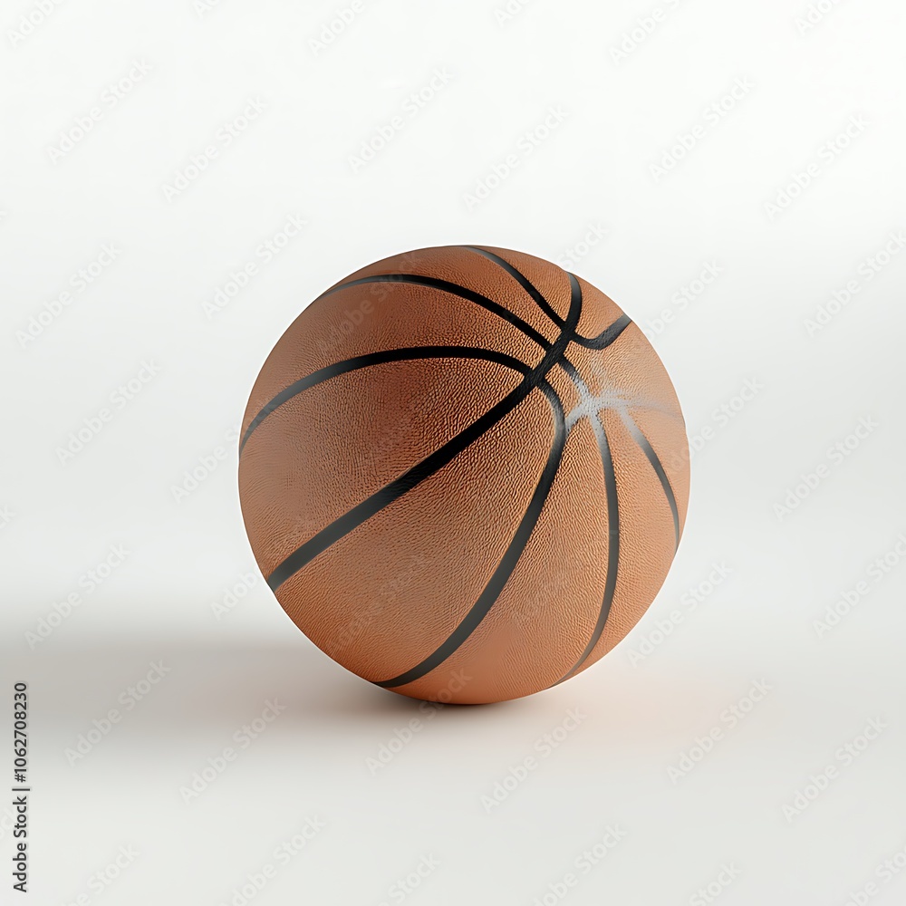 Fototapeta premium Basketball Ball isolated on white background