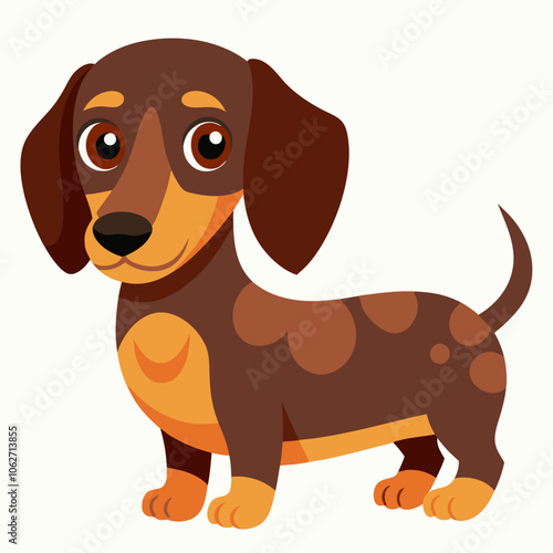 dachshund dog cartoon
