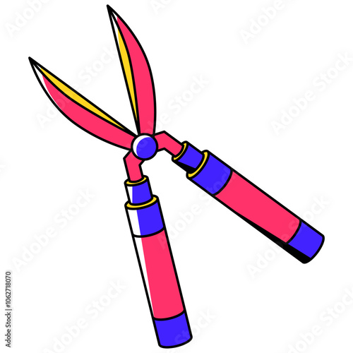 Hedge Shears Illustration