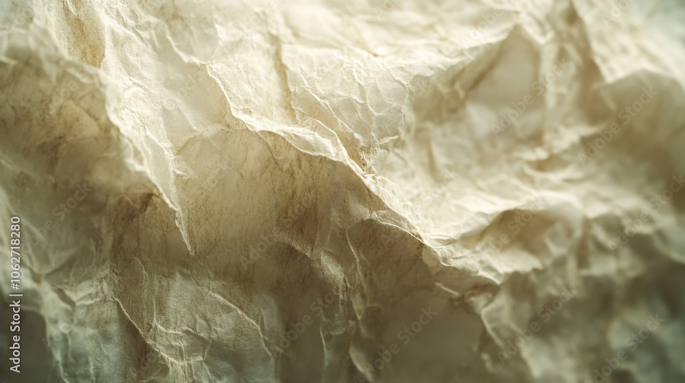 Obraz premium crumpled paper texture