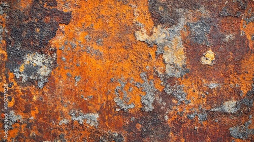 Rusty Metal Texture Background for Industrial Design