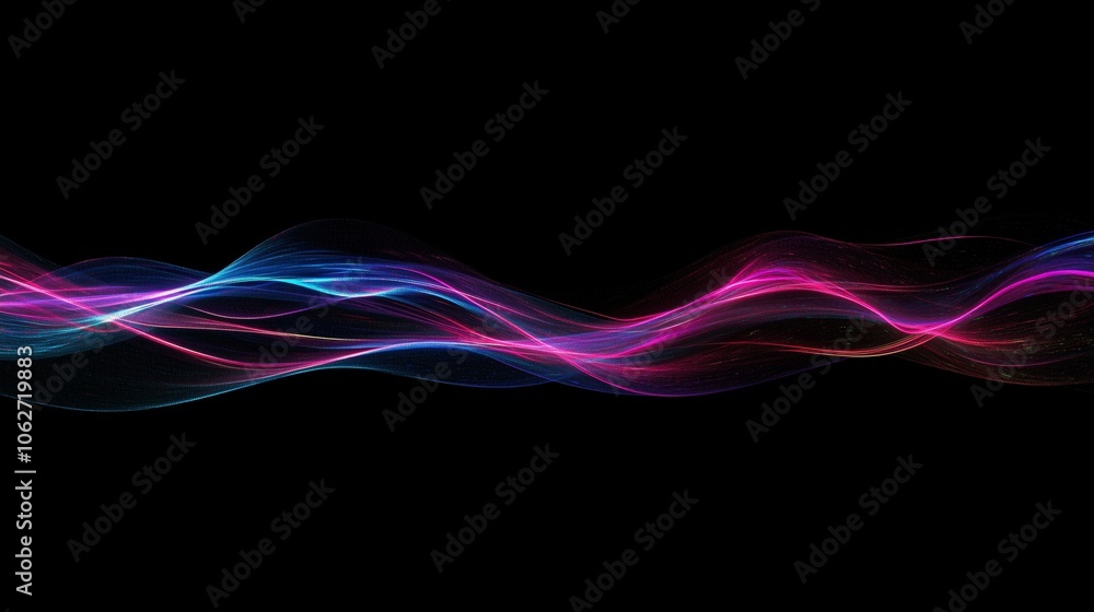 Flowing neon arcs illuminate a seamless network, capturing the essence of data in motion. Flowing neon arcs illuminate a seamless network, capturing the essence of data in motion.