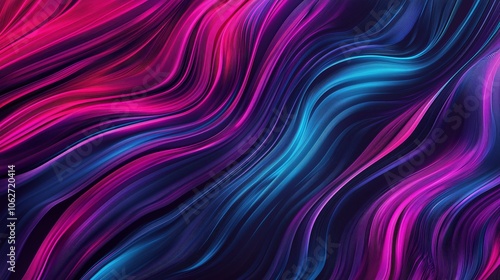 A colorful, swirling background with purple and blue hues. The image is abstract and has a dreamy, ethereal quality to it