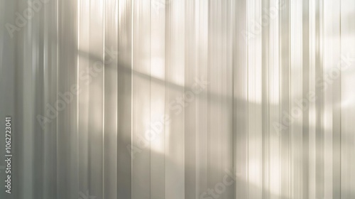 Delicate, translucent glass with gentle reeded patterns, evoking simplicity and sophistication.