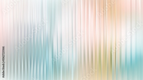 Delicate, translucent glass with gentle reeded patterns, evoking simplicity and sophistication.