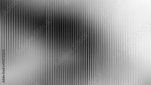 Delicate, translucent glass with gentle reeded patterns, evoking simplicity and sophistication.