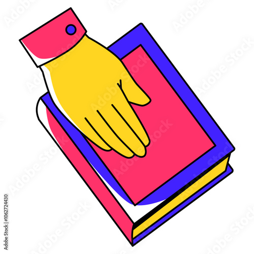 Hand on The Book