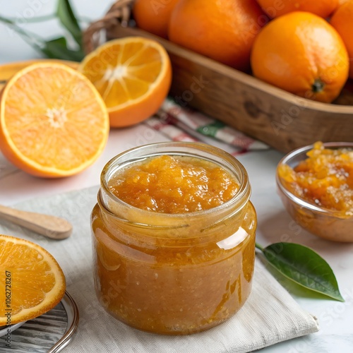 homemade orange jam