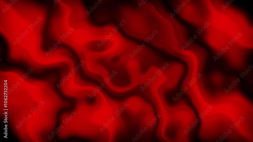 Abstract red liquid waves 4K loop background, Line wavy pattern Abstract red liquid waves 4K loop background, Line wavy pattern