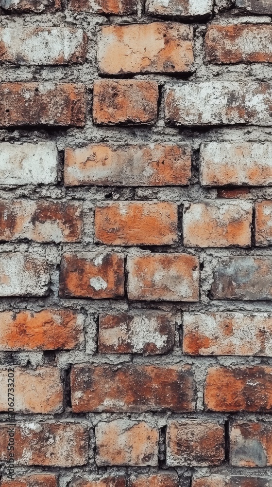 Fototapeta premium A detailed brick wall texture