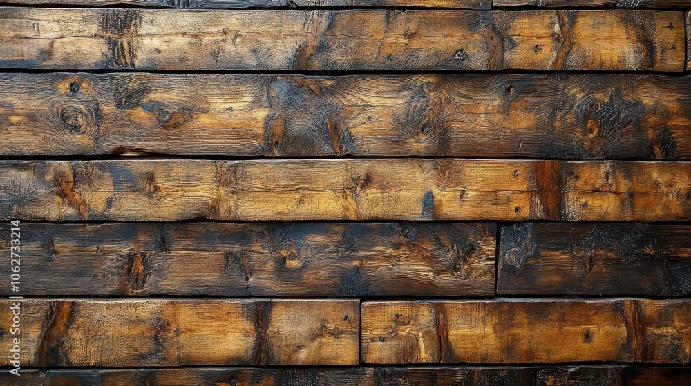 Rustic Wooden Wall with Rich Grain Texture, Captivating Warmth, Inviting Atmosphere, Perfect for Cozy Interiors Rustic Wooden Wall with Rich Grain Texture, Captivating Warmth, Inviting Atmosphere, Perfect for Cozy Interiors