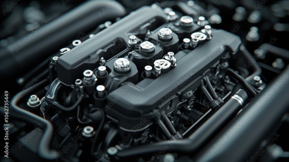 Explore the innovative design of a modern water-powered engine in high-quality photo mockup Explore the innovative design of a modern water-powered engine in high-quality photo mockup