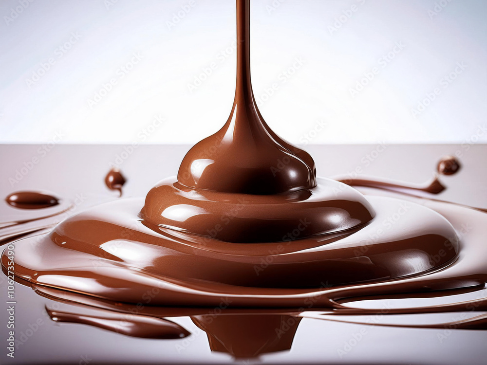 melted dark chocolate melted dark chocolate