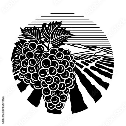 Vineyard Vector Logo