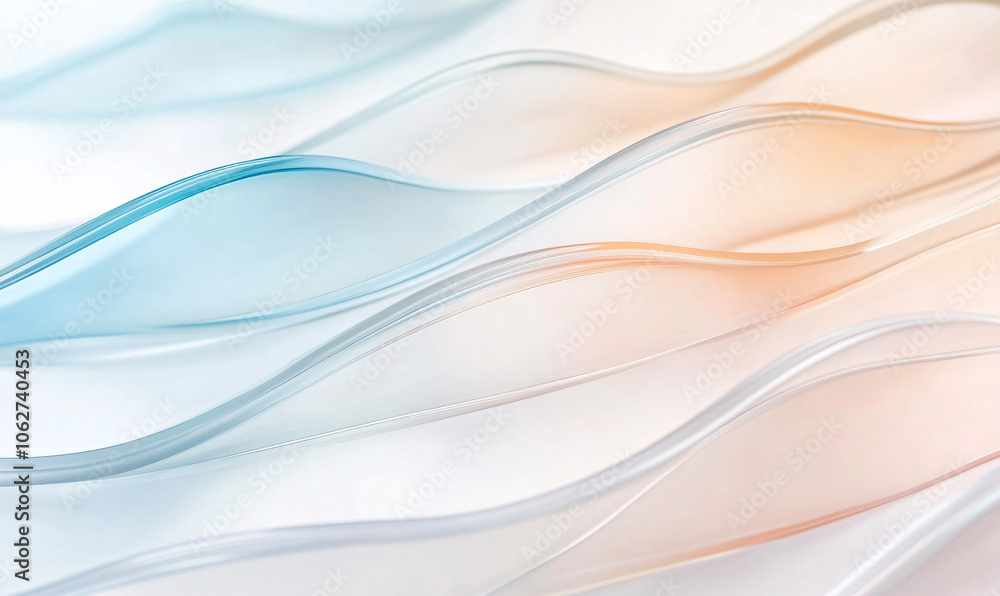 Obraz premium abstract wave background-generative ai