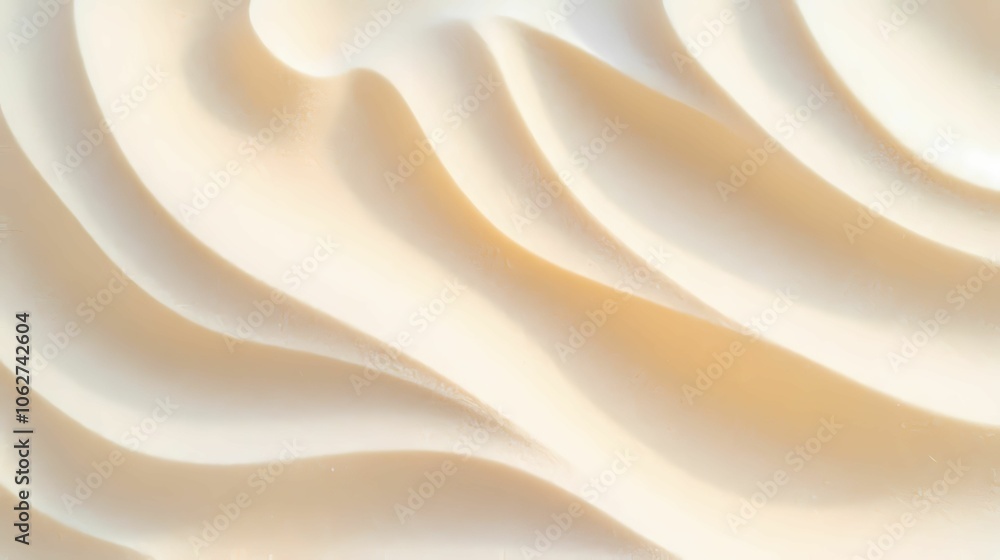 A macro view of fine sand dunes, with rippling patterns created by wind, forming delicate, undulating waves. Each grain of sand is visible, and the lighting creates gentle shadows that enhance the tex A macro view of fine sand dunes, with rippling patterns created by wind, forming delicate, undulating waves. Each grain of sand is visible, and the lighting creates gentle shadows that enhance the tex