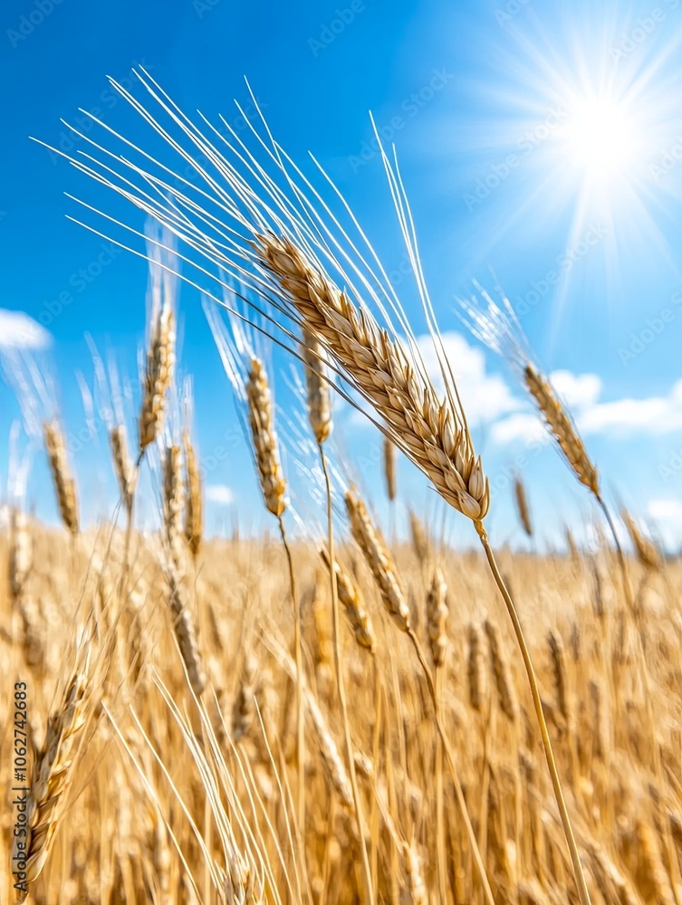 Fototapeta premium Quinoa Fields Swaying in the Breeze