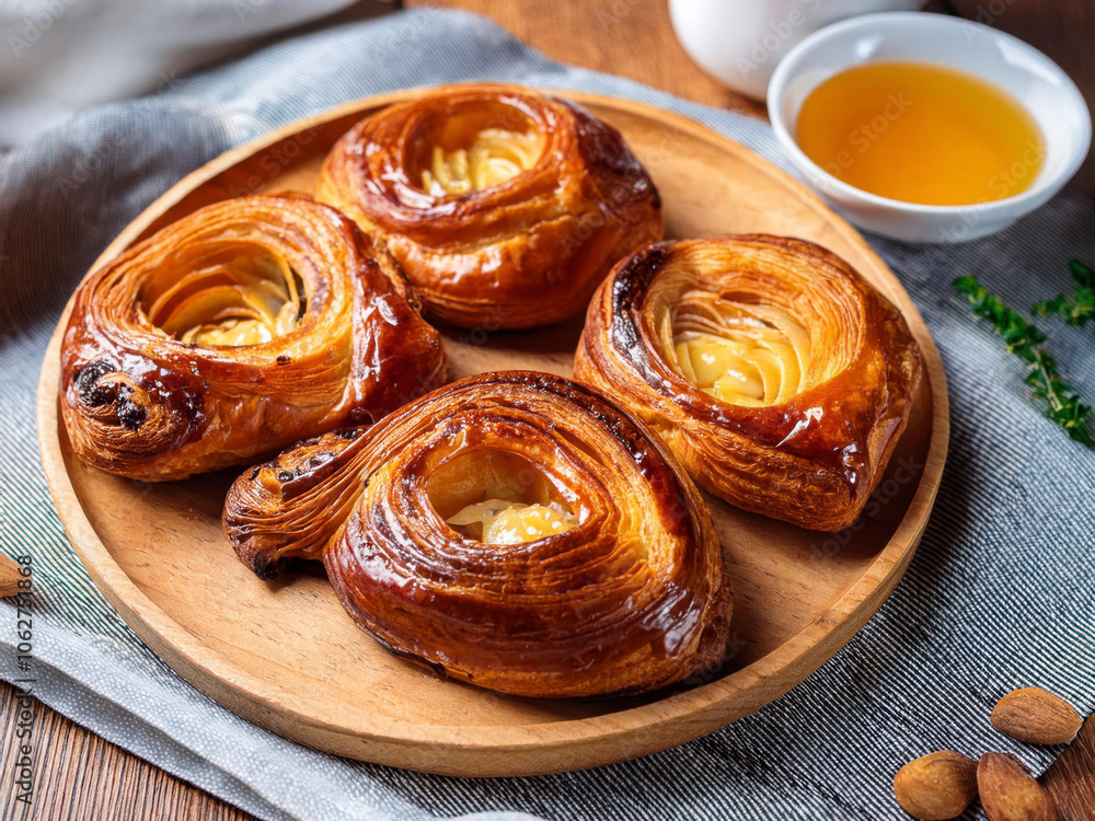 Fototapeta premium freshly baked pastries