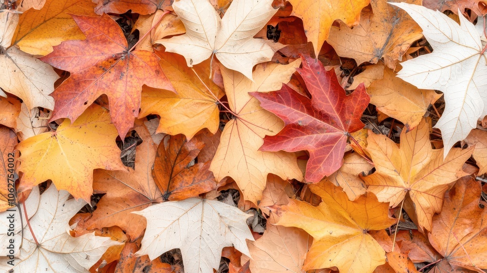 Colorful autumn leaves on the ground, nature background. Colorful autumn leaves on the ground, nature background.