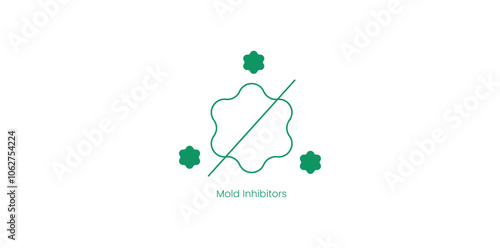 Mold Inhibitors Vector Icon for Food Preservation