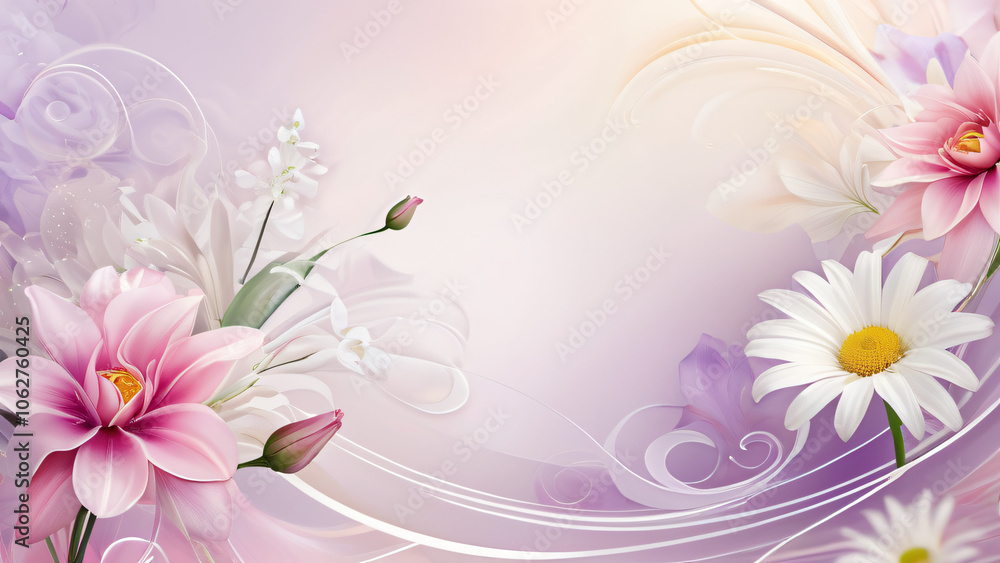 background with flowers background with flowers