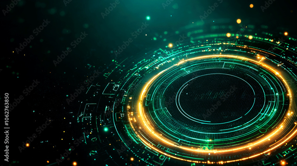 Neon frame in vibrant colors with a balanced glow, highlighting a futuristic digital interface design Neon frame in vibrant colors with a balanced glow, highlighting a futuristic digital interface design