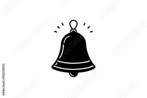 Ring Bell | isolated vector illustration on white background