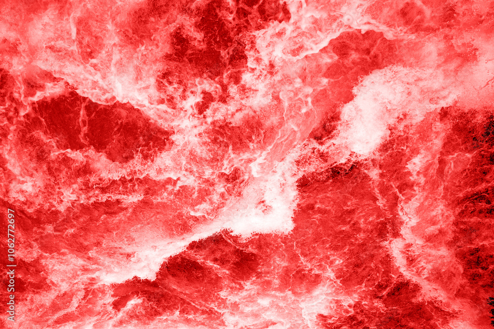 Obraz premium Vibrant Casual Red Color Blends and Dynamic Splashes Abstract Background for Bold Designs