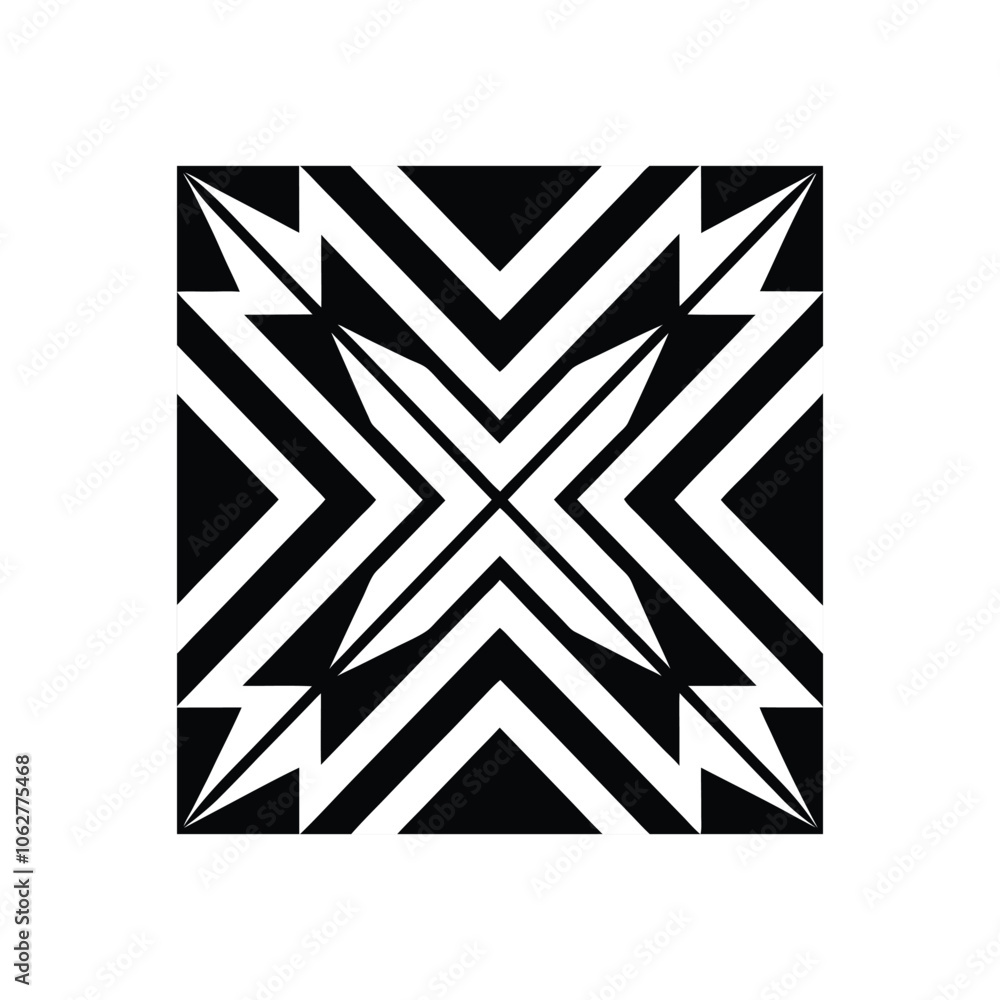 Geometric pattern illustration Geometric pattern illustration