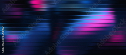 Abstract Glass Illuminated with Wavy Multicolored Light: A Stunning Close-Up