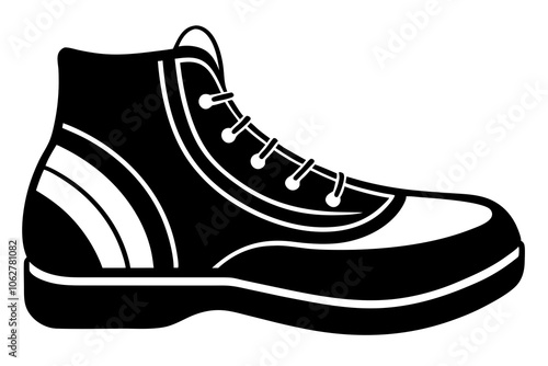 Boxing Shoe | isolated vector illustration on white background