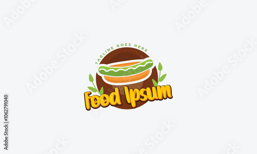 Restaurant logo design vector template