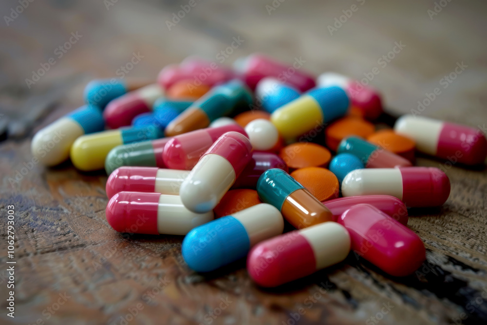Industrial production of pharmaceuticals. AI generative. Industrial production of pharmaceuticals. AI generative.