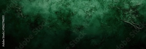 dark Green texture wall background, old vintage textured, vintage marbled textured border with soft center light, Christmas background