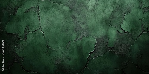 dark Green texture wall background, old vintage textured, vintage marbled textured border with soft center light, Christmas background